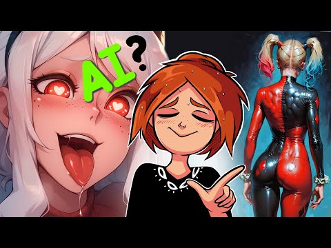 Видео: УГАДАЙ ГДЕ Нейросеть, а где Рисунок?! 🤖