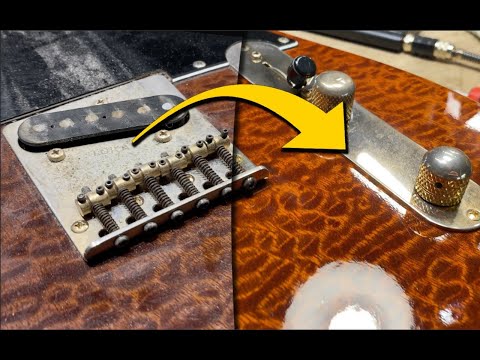 Видео: Полная Чистка и Отстройка Телекастера Без Слов | Гитарный Клуб