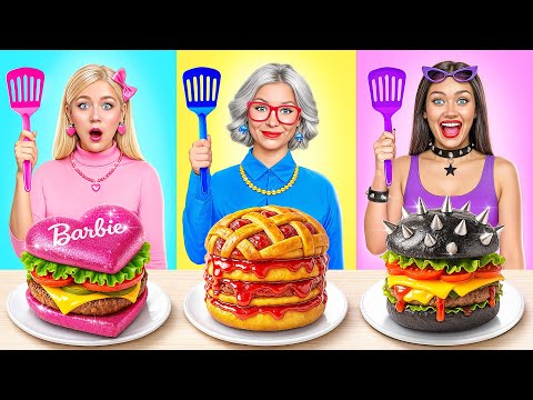 Видео: Кулинарный Челлендж: Барби vs Братц против Бабушки | Вкусные Рецепты от Multi DO Smile