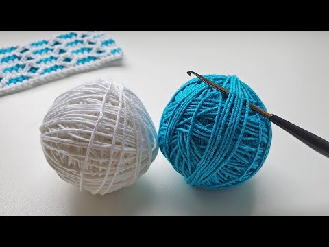 Видео: НЕОБЫКНОВЕННЫЙ японский узор "ХИРУ ТО ЁРУ". Вязание крючком для начинающих.