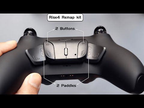 Видео: Самодельный контроллер PS5 (для BDM-20): набор для переназначения Rise4 от ExtremeRate | Пошагово...