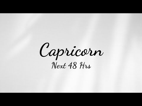 Видео: КОЗЕРОГ: СЛЕДУЮЩИЕ 48 ЧАСОВ