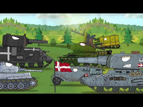 Видео: Взятие имперской базы и захват Дании мультики про танки 