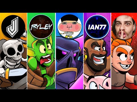 Видео: Каждый раз, когда я побеждаю, я играю колодой Clash Royale от YouTube-блогера
