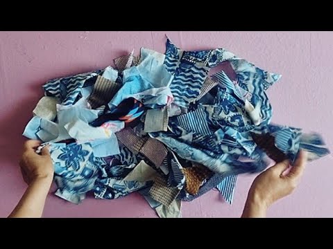 Видео: [DIY]✂️✂️✂️Никогда не выбрасывайте даже маленькие кусочки!!