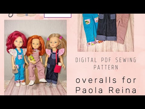 Видео: Sewing pattern overalls for Paola Reina Паола Рейна Paola Reina мастер класс по комбинезону