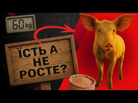 Видео: Чому Свиня Не Росте? Причина Прямо Над Головою.
