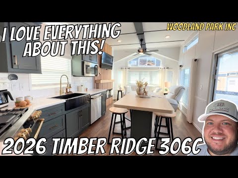 Видео: РОСКОШНЫЙ МОДЕЛЬ МИНИАТЮРНОГО ДОМА/ПАРКА | 2026 Timber Ridge 306c | Woodland Park Inc