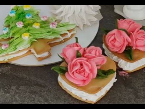 Видео: МК❤️ ЗЕФИРОСЕНДВИЧ🎄Ёлочка + Сердце с РОЗАМИ от @vitalija_cake 🌹ЗЕФИРОСЕНДВИЧ с АПЕЛЬСИНОВЫМ ЖЕЛЕ🍊