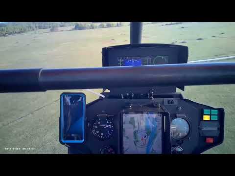 Видео: Полёт от первого лица на дельталёте.