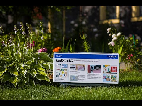 Видео: Раскройный плоттер Brother ScanNCut SDX900