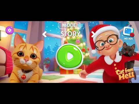 Видео: смотрим новогодние обновление в игре бабка и кот