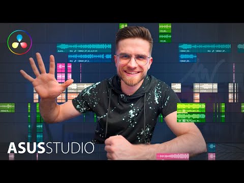 Видео: 5 КРЕАТИВНЫХ приемов с МАСКАМИ в DaVinci Resolve 17 | ASUS STUDIO