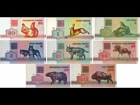 Видео: Банкноты Беларуси