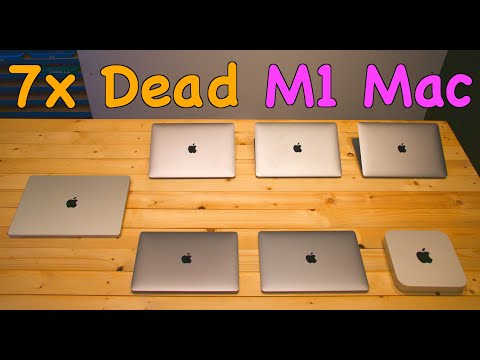Видео: 7x Dead M1 Mac — ремонт материнской платы