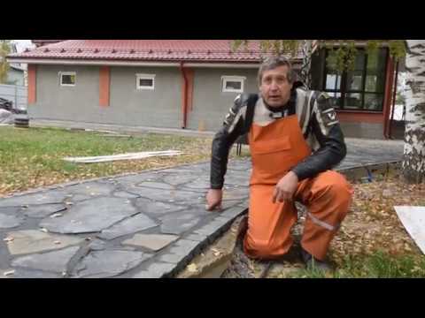 Видео: Шеф-монтаж природного камня . 3000 рублей .