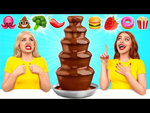 Видео: Шоколадный Фонтан Челлендж | Сумасшедший Челлендж c Friendly DO
