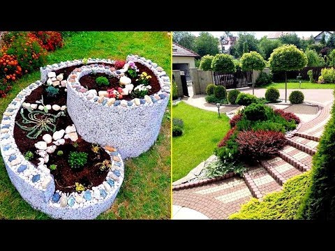 Видео: 🌺Ландшафтный дизайн 65 Прекрасных идей для дачи и сада / Landscape Design Ideas / A - Video