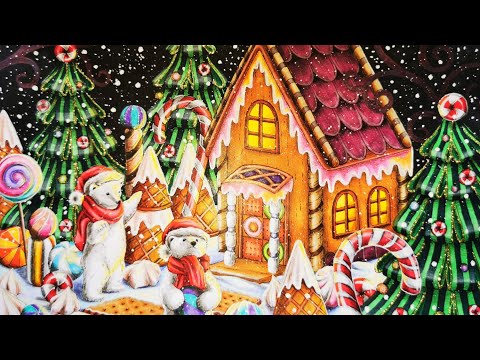 Видео: Раскрашенные иллюстрации за ноябрь, декабрь и январь