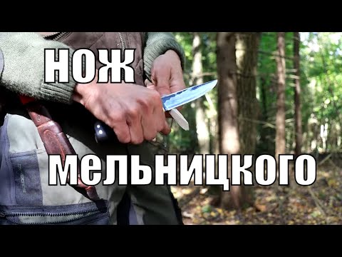 Видео: Честный обзор охотничьего ножа Мельницкого I О стали D2 и заточке ножей