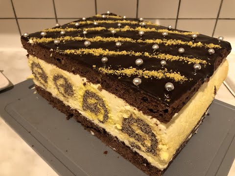 Видео: Рецепт пляцка ЧОРНА ТРОЯНДА 🌹Весільний  🍰Рецепт бісквітного рулета з маком💮 Рецепт пляцка з маком🍰