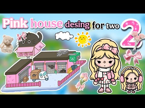 Видео: 💓🧸ДИЗАЙН РОЗОВОГО ДОМА ДЛЯ ДВОИХ 2 | ИДЕИ ТОКА БОКА🎀🌺🌸💝 ИДЕИ ДОМА 💞💗