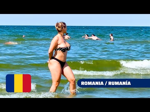 Видео: На пляже Констанца — это рай для румынского среднего класса.