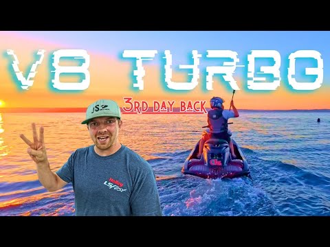 Видео: Утонуть? Взорваться? Или выжить? Лыжи V8 TURBO, 3-й день назад