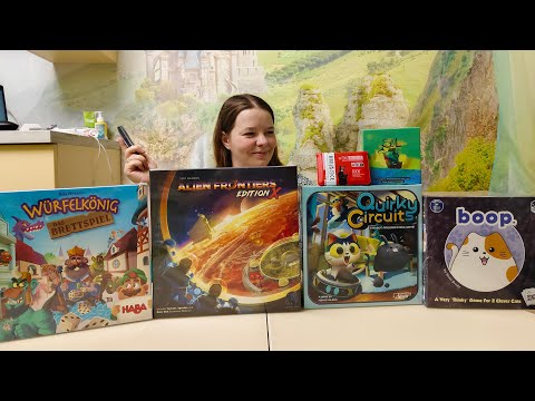 Видео: Распаковка: Boop, Pan, Sail, Alien Frontiers