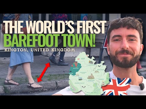 Видео: В этом британском городе все носят обувь босиком — вот почему 👣