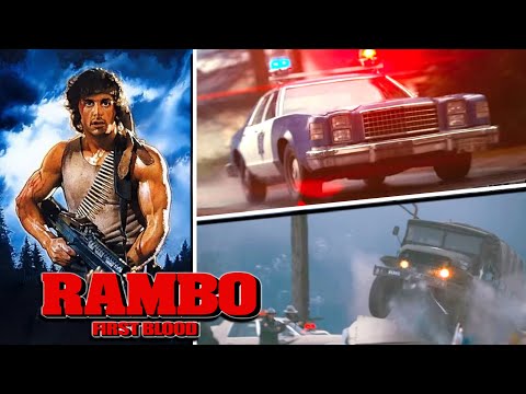 Видео: Автомобили в фильме «Рэмбо: Первая кровь» (First Blood) 1982г