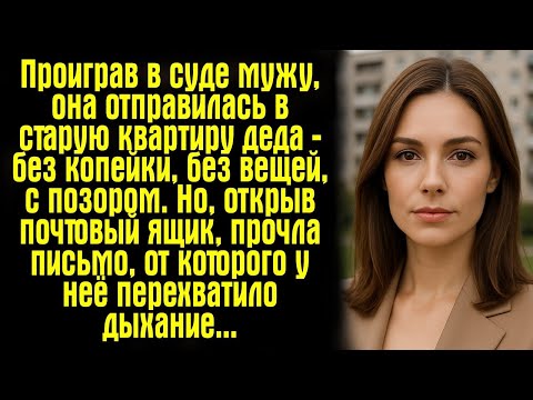 Видео: Проиграв в суде мужу, она отправилась в старую квартиру деда — без копейки, без вещей, с позором.