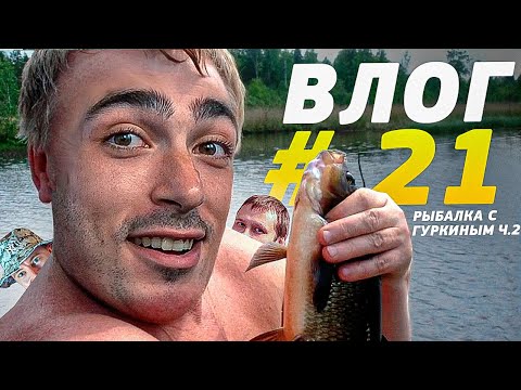 Видео: ВЛОГ#21 РЫБАЛКА С ЛЁХОЙ ГУРКИНЫМ ч.2