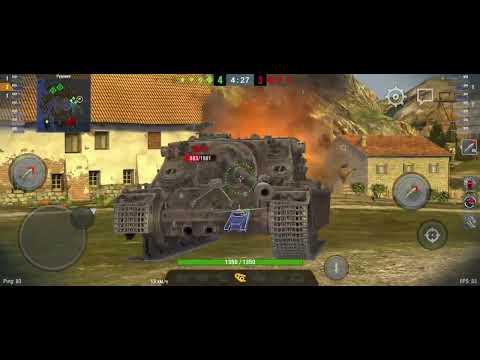 Видео: Работа ПТ - САУ в Tanks blitz. Танкуем. #танкиблитц  #wotblitz