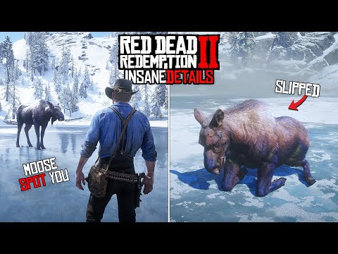 Видео: 15 Безумных Деталей в Red Dead Redemption 2 (Часть 18)