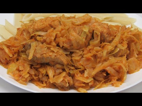 Видео: КАК ВКУСНО ПОТУШИТЬ КАПУСТУ с МЯСОМ - Самый простой и не хлопотный рецепт!