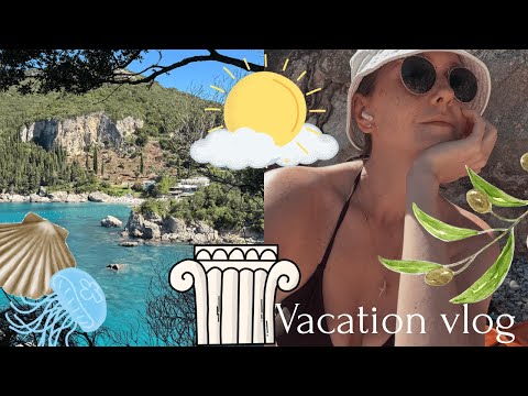 Видео: Отпуск: зеленый Корфу, мраморное море, вкусная и гостеприимная Греция!