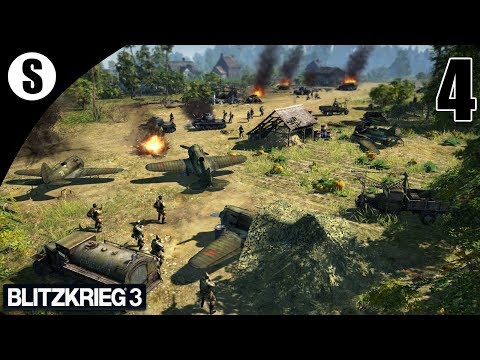 Видео: Прохождение Блицкриг 3 [Германия] ( Рывок к Даугавпилсу ) #4