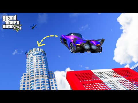 Видео: ЧЬЯ МАШИНА ПРЫГНЕТ ВЫШЕ ВСЕХ, БИТВА РАНДОМА В ГТА 5 ОНЛАЙН !
