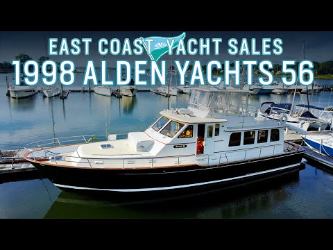 Видео: Продаётся яхта Alden Yachts 56 1998 года выпуска [$549 000] — пошаговое руководство