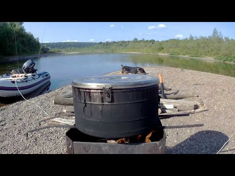 Видео: Копчение рыбы в медицинской биксе.