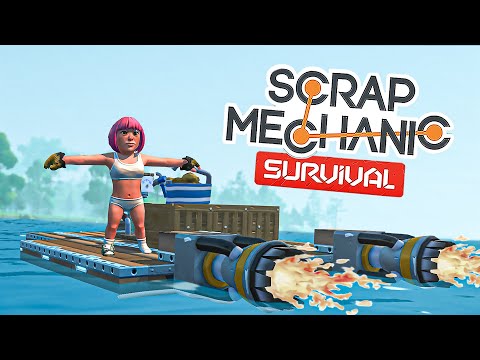 Видео: РЕАКТИВНАЯ ЛОДКА в Scrap Mechanic