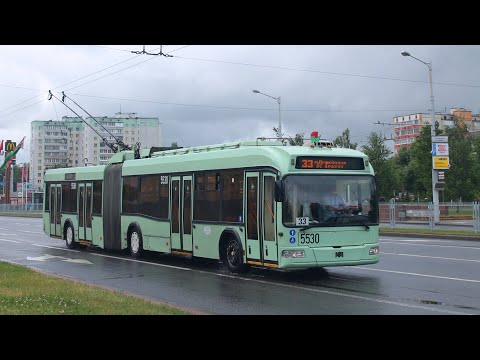 Видео: Информатор Минск Эдуард Данченко Троллейбус Машрут & 33 (Ст.М.Пушнкіская 4-Дс Дражня)