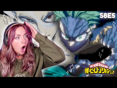 Видео: Деку собирается рискнуть всем — Реакция на 5 серию 8 сезона «Моей геройской академии»