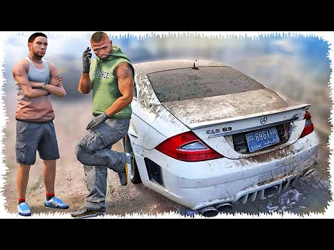 Видео: Джонни мен Касой шіріген Мерс CLS 63 банан тауып алды (GTA V)