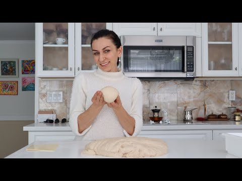 Видео: Пеку Лепёшки на Закваске - Идея Очень Вкусного Плотного Завтрака - Эгине - Семейный Влог - Heghineh