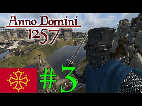 Видео: Обзор Anno Domini 1257 - [Mount & Blade: Warband] #3 - Победа Альбигойцев: Финальная битва