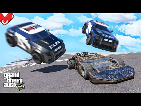 Видео: ПОГОНЯ ЗА МАШИНОЙ РАМПОЙ НА ПОЛИЦЕЙСКИХ ТАЧКАХ ИЗ ЗВЕРОПОЛИСА В GTA 5 ONLINE
