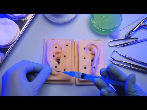 Видео: [ASMR] Удаление камней из ушей (медицинская ролевая игра, слизь, прыщи, ACMP)