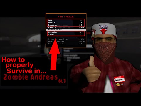 Видео: Гайд как выживать в Zombie Andreas | Часть 1